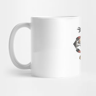 Mermaid with Anchor Tattoo Design Mug